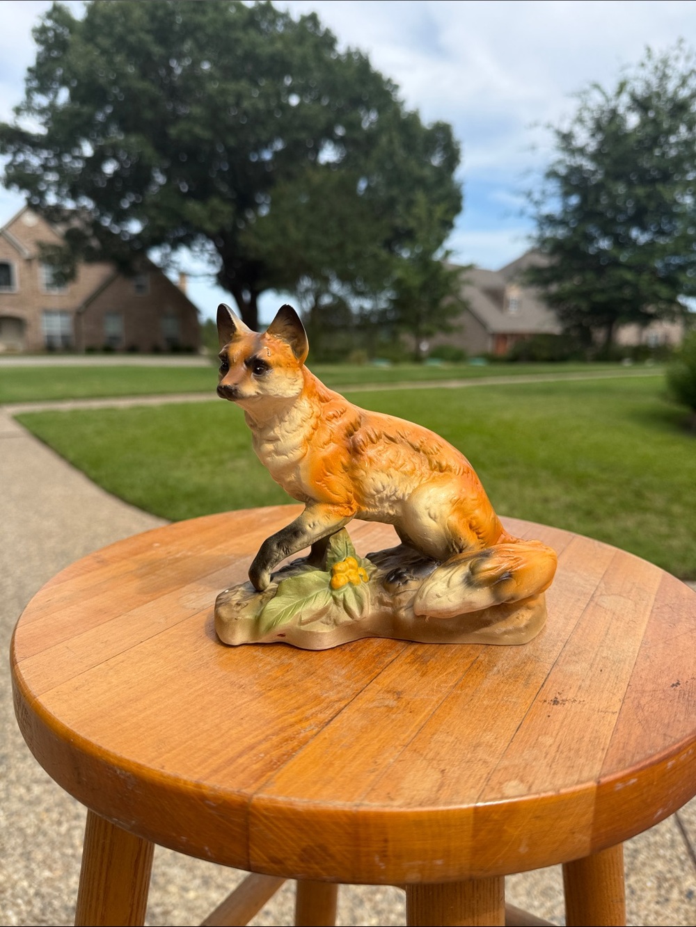 Vintage Porcelain Fox Figurine made in Japan - Picture 15 of 15